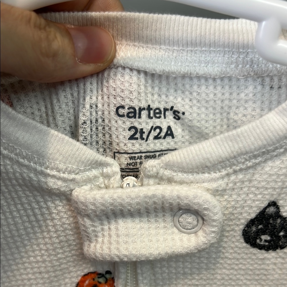 Carter’s Fall Footies | Toddler Fall PJs | Halloween Jammies | Thanksgiving - Picture 3 of 8